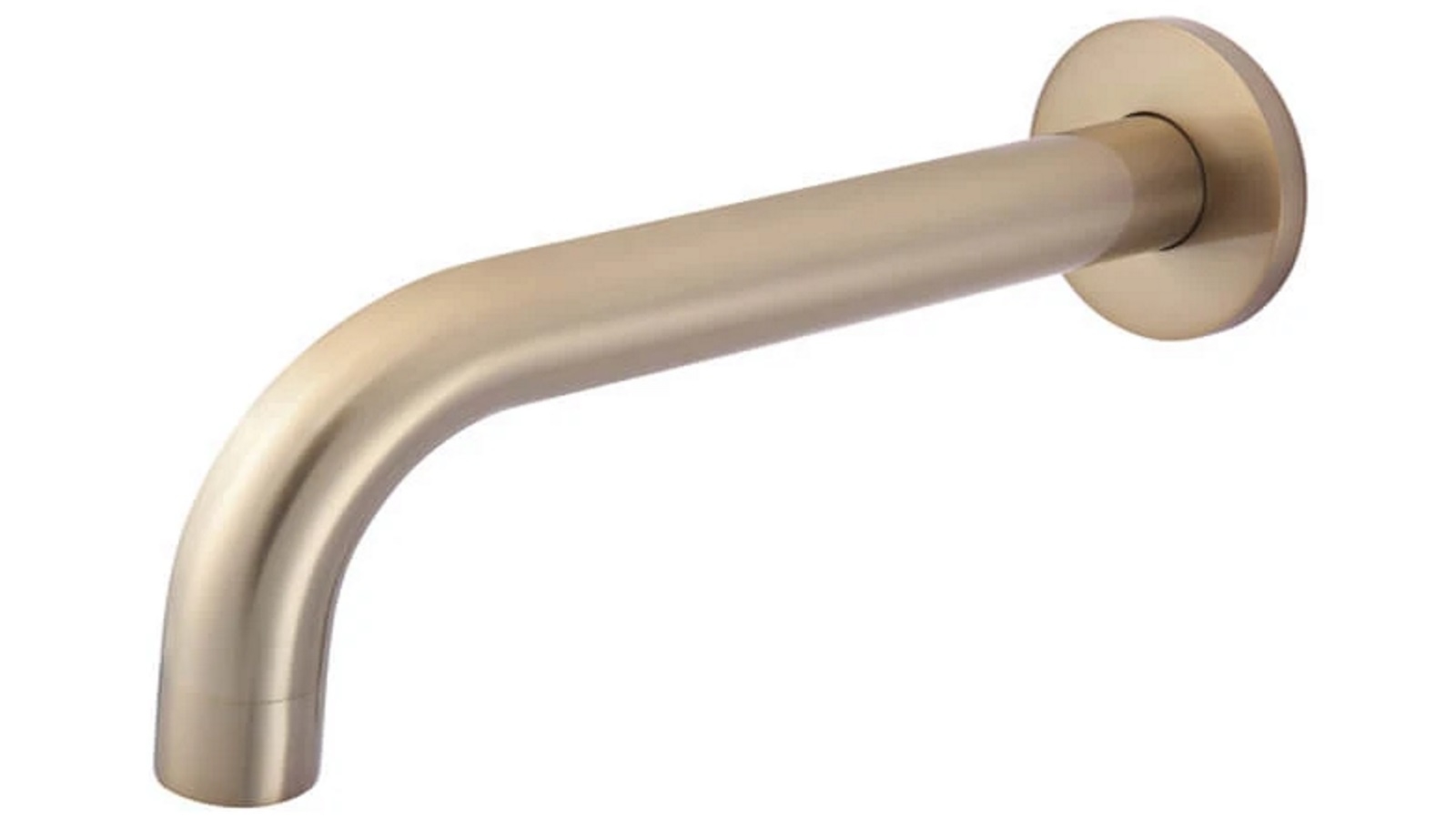 Meir Round Curved Spout - Champagne