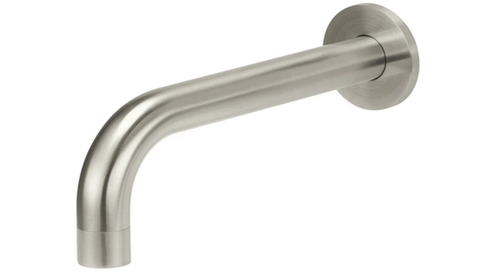 Meir Round Curved Spout - Brushed Nickel
