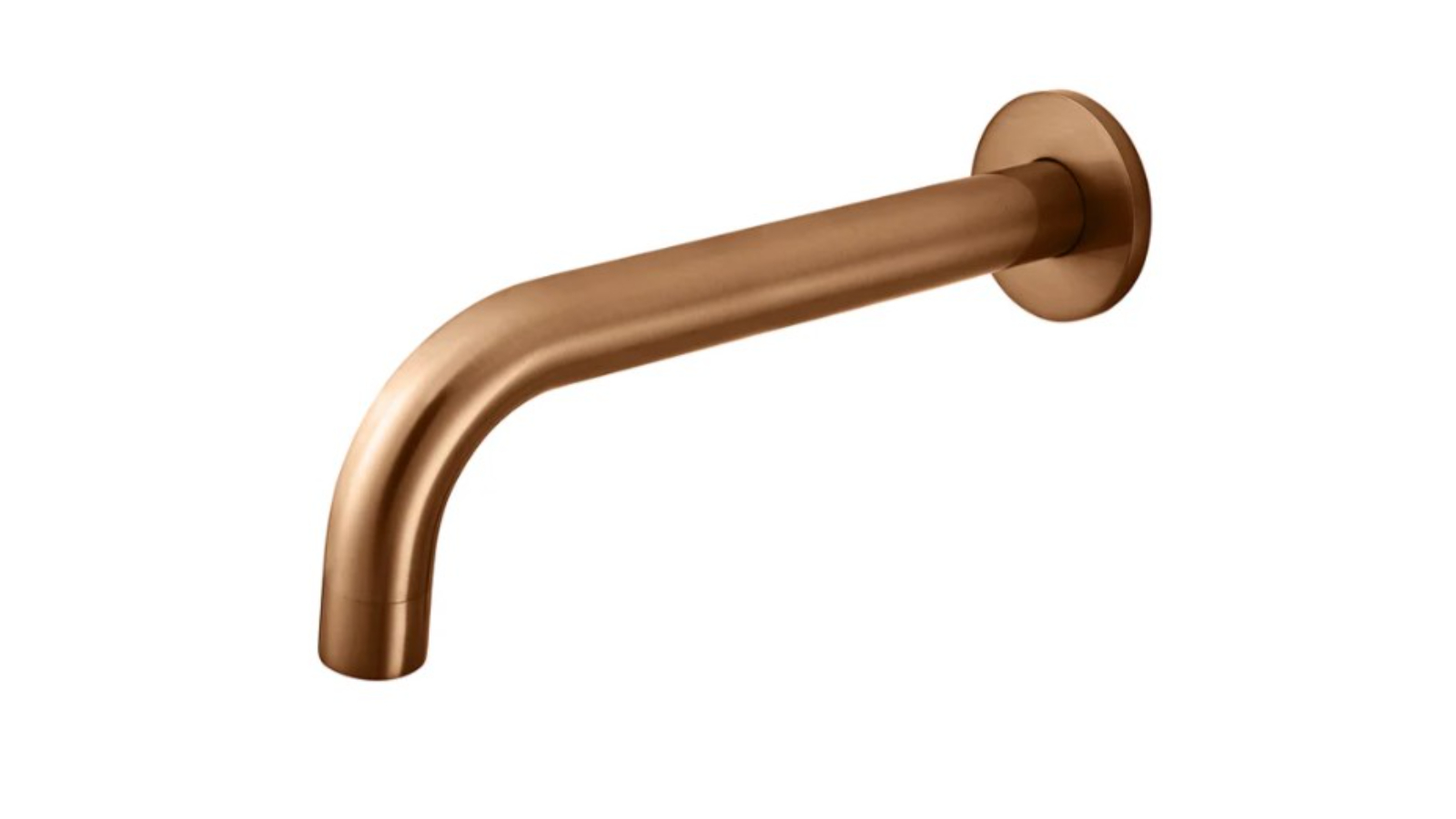 Meir Universal Round Curved Spout - Lustre Bronze