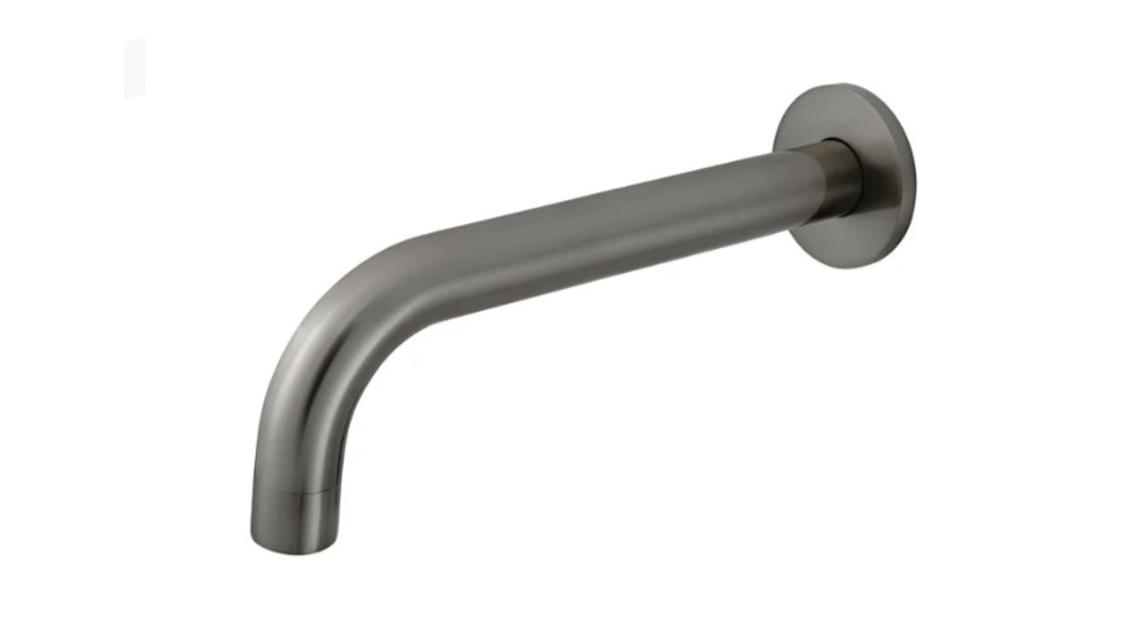 Meir Universal Round Curved Spout - Gunmetal 