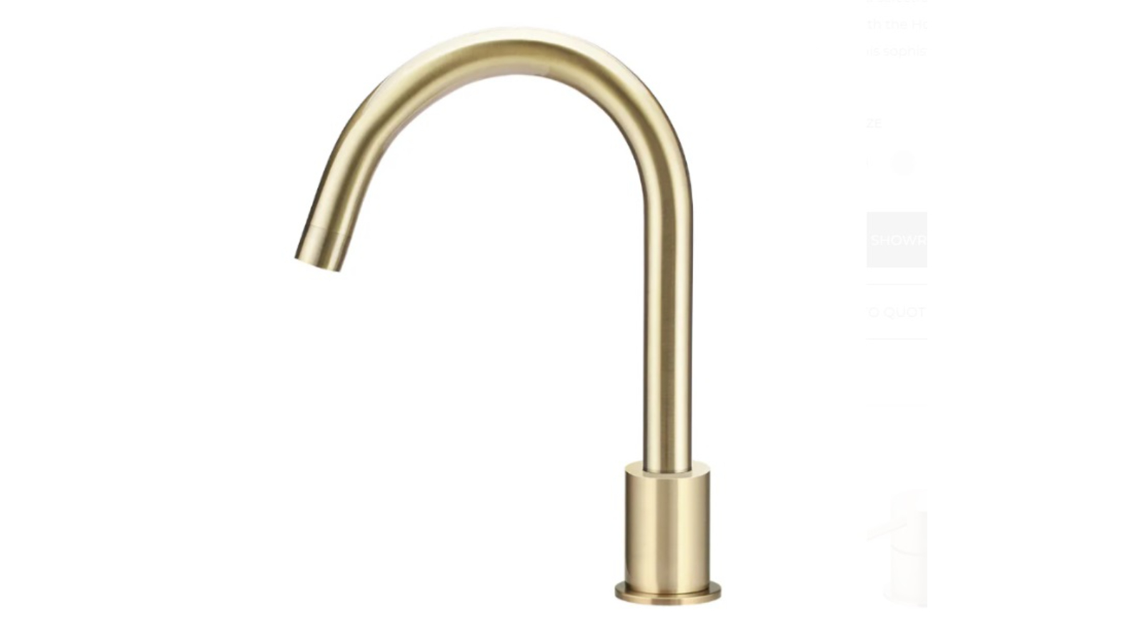Meir Round Hob Mounted Swivel Spout - Tiger Bronze
