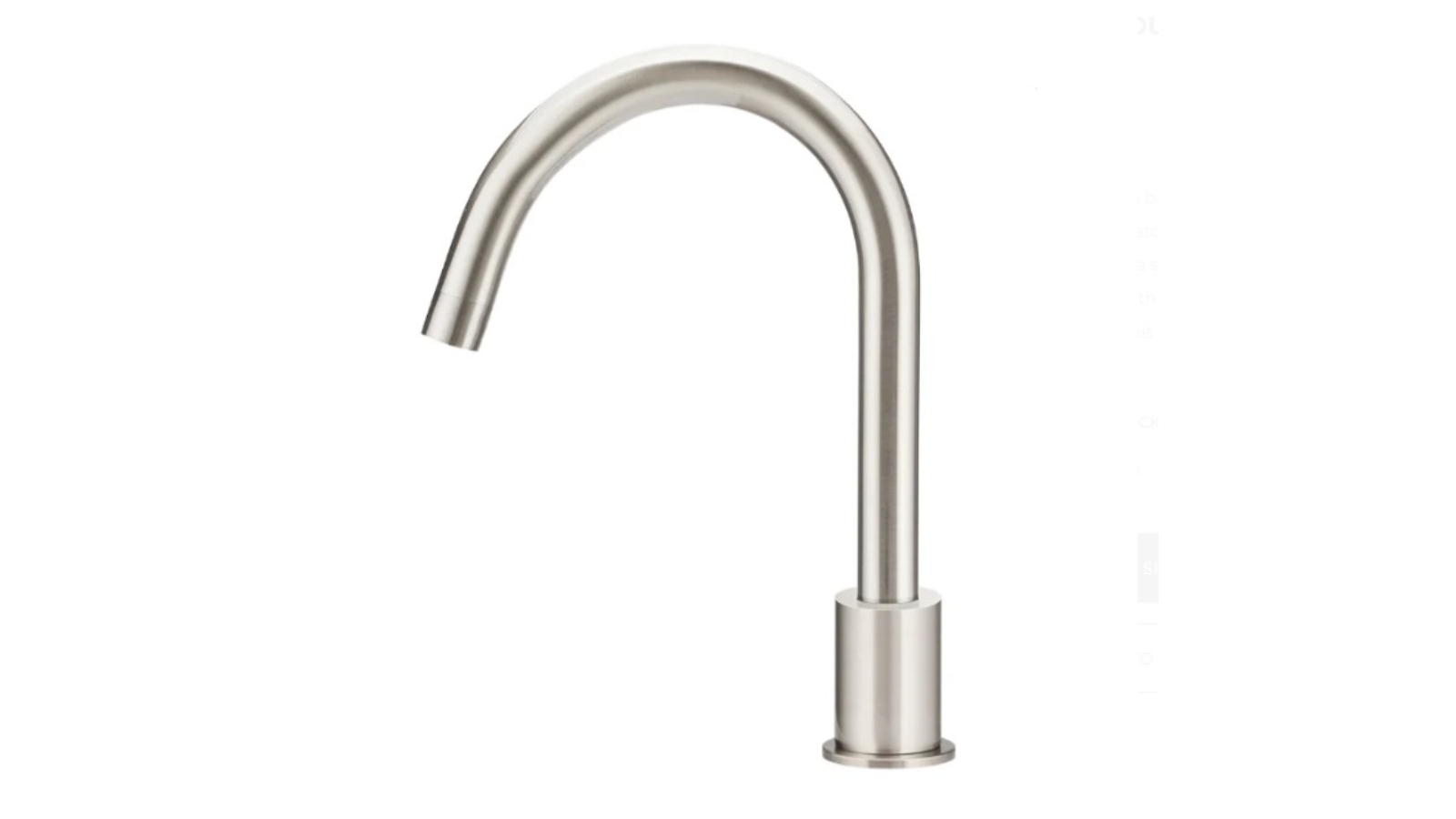 Meir Round Hob Mounted Swivel Spout - Brushed Nickel