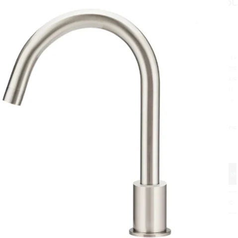 Meir Round Hob Mounted Swivel Spout - Brushed Nickel