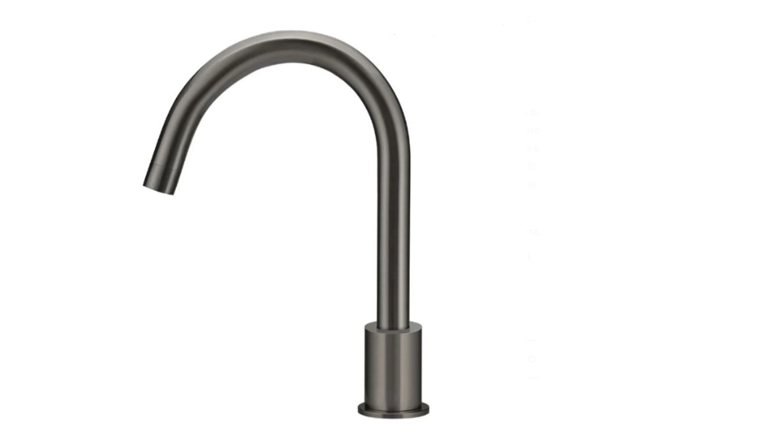 Meir Round Hob Mounted Swivel Spout - Gunmetal 