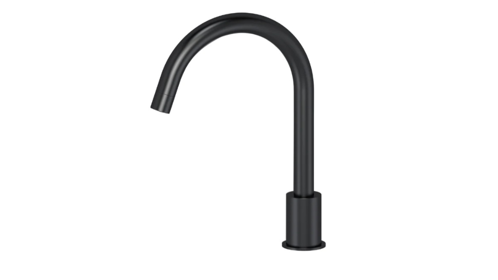 Meir Round Hob Mounted Swivel Spout - Matte Black 