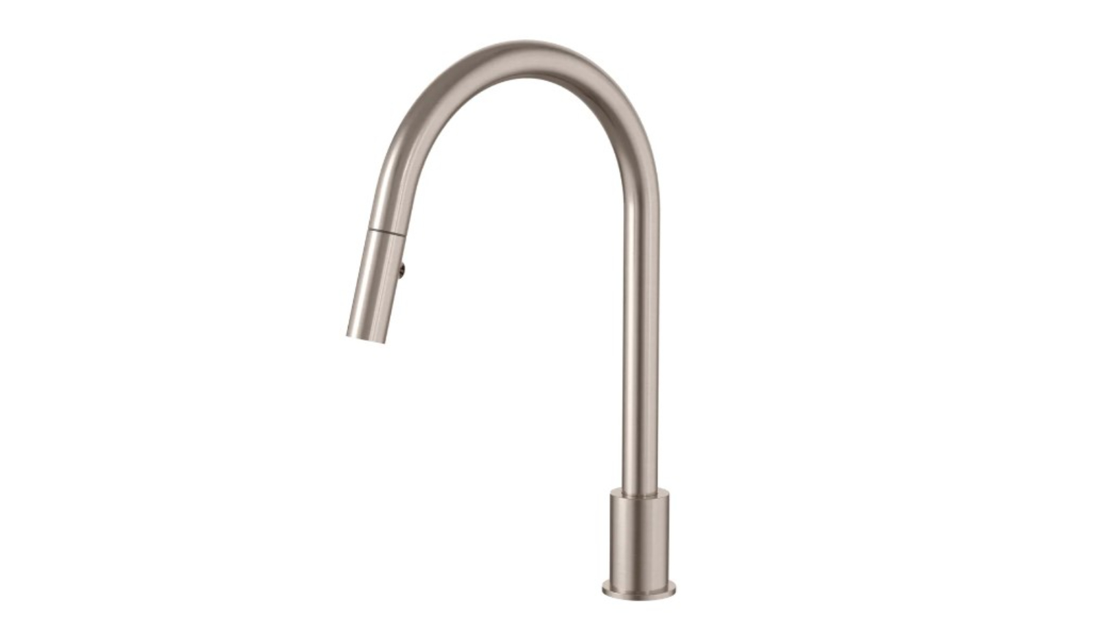 Meir Kitchen Hob Spout with Pull Out Nozzle - Champagne