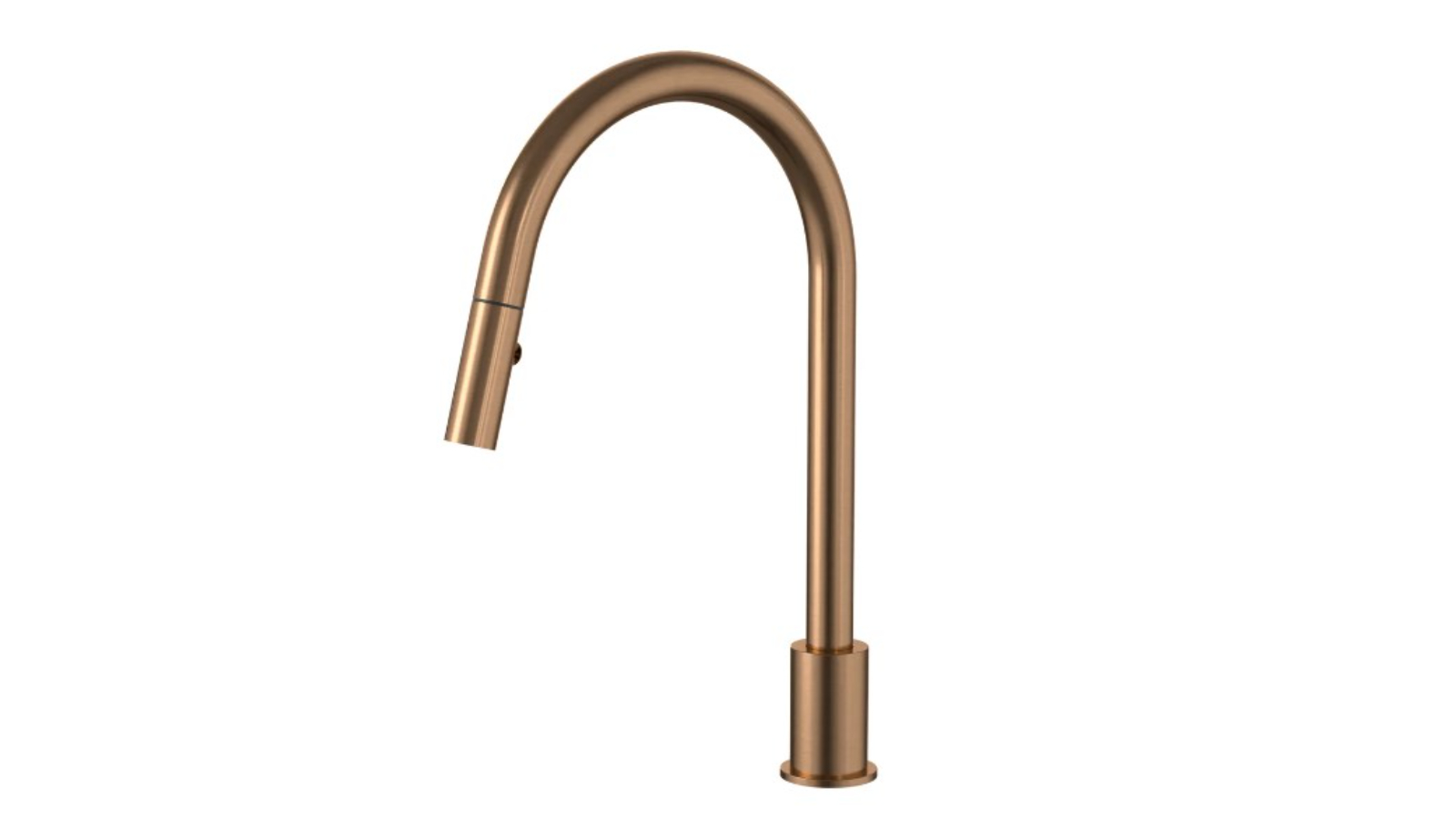 Meir Kitchen Hob Spout with Pull Out Nozzle - Lustre Bronze