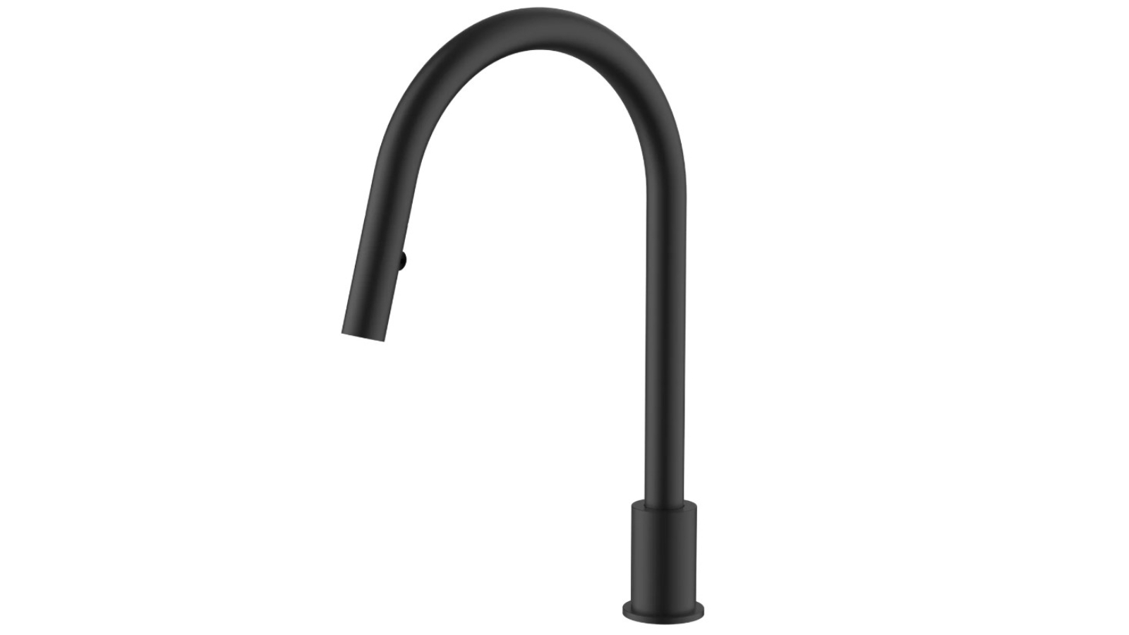 Meir Kitchen Hob Spout with Pull Out Nozzle - Matte Black 