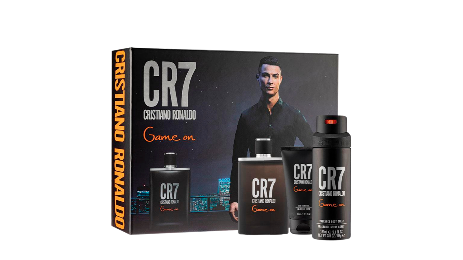 Cristiano Ronaldo Set of 3 CR7 Game on Mens Fragrance