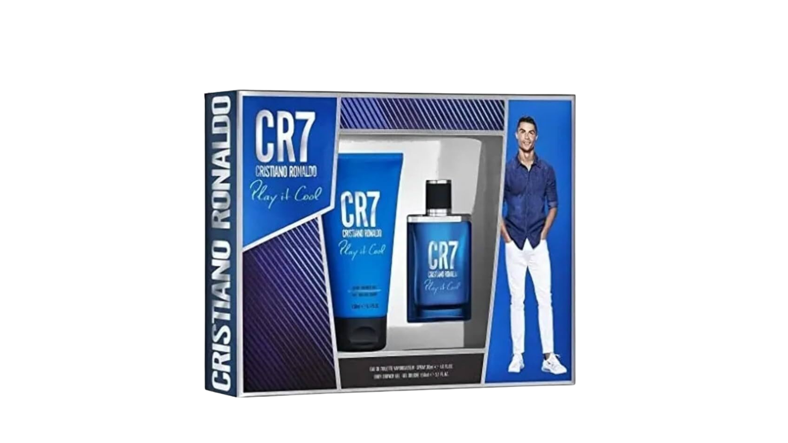 Cristiano Ronaldo Set of 3 CR7 Play It Cool Mens Fragrance