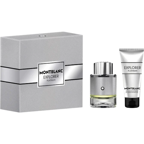 Montblanc Explorer Platinum Set for Men
