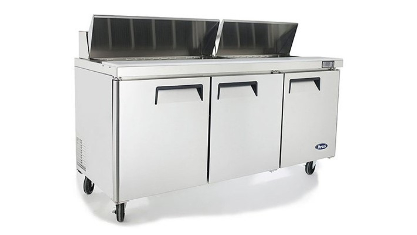 Atosa Commercial 3-Door Sandwich Prep Table Fridge