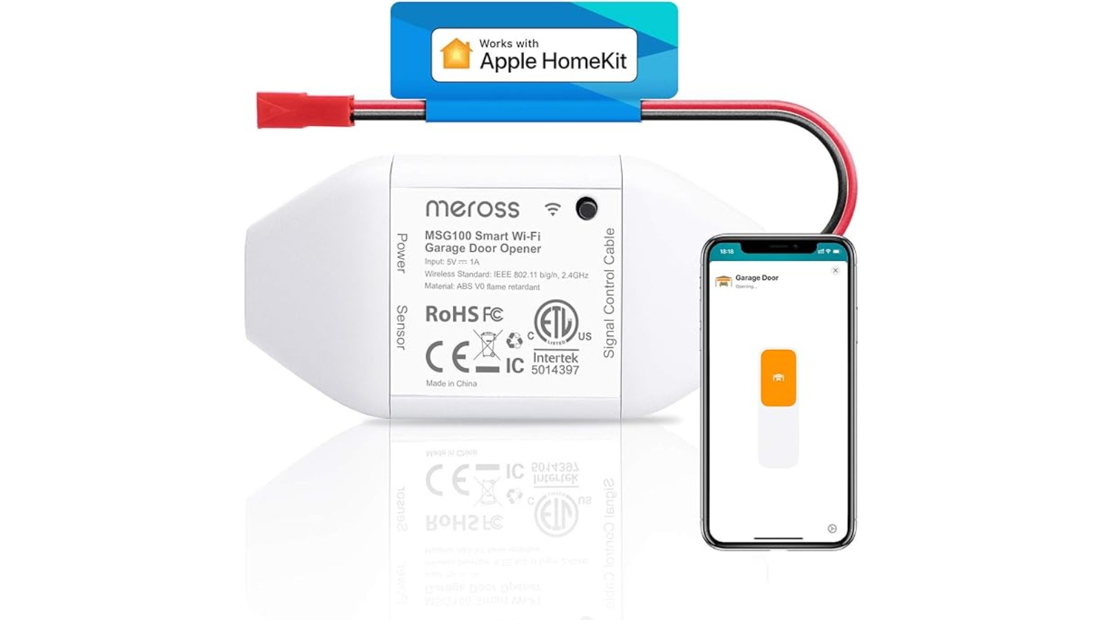 Meross Smart Wi-Fi Garage Door Opener