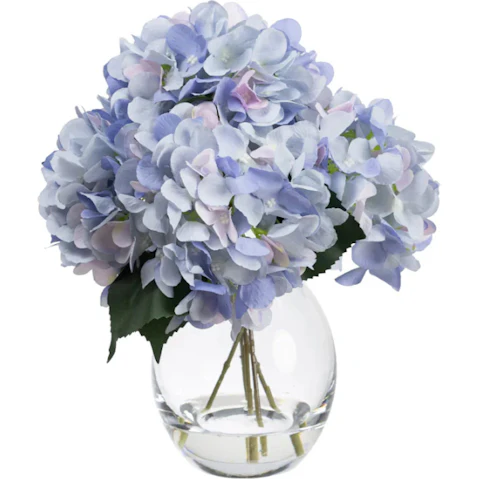 Glamorous Fusion Lavender Hydrangea Flower Decorative Mixed Arrangement Artificial Plant