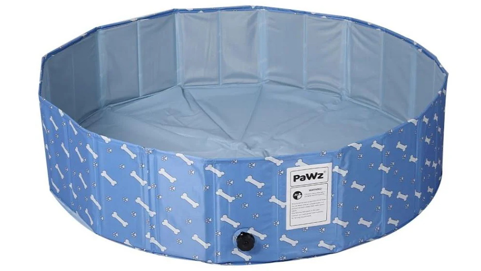 PaWz Blue Portable Outdoor Pet Swimming Pool - Large