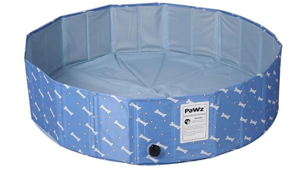 PaWz Blue Portable Outdoor Pet Swimming Pool