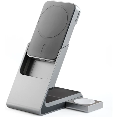 Alogic Matrix+ 3-in-1 Magnetic Charging Dock - Black