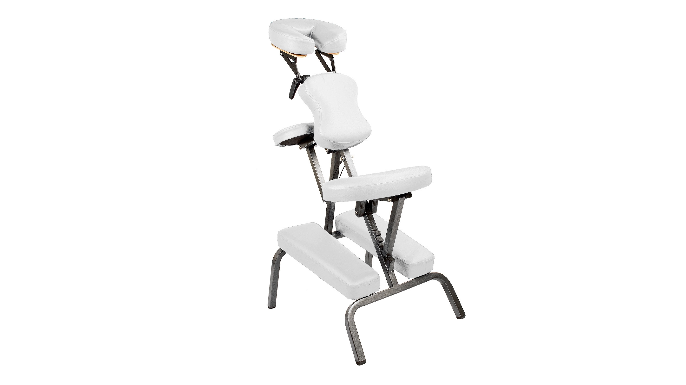 Forever Beauty Aluminium Portable Massage Foldable Chair - White