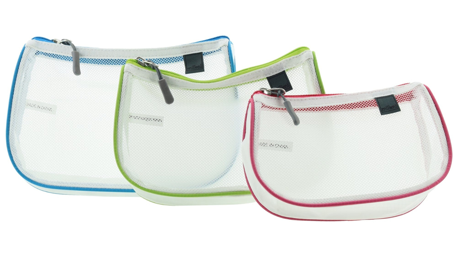 Milleni Pack of 3 Travel Assorted Pouche