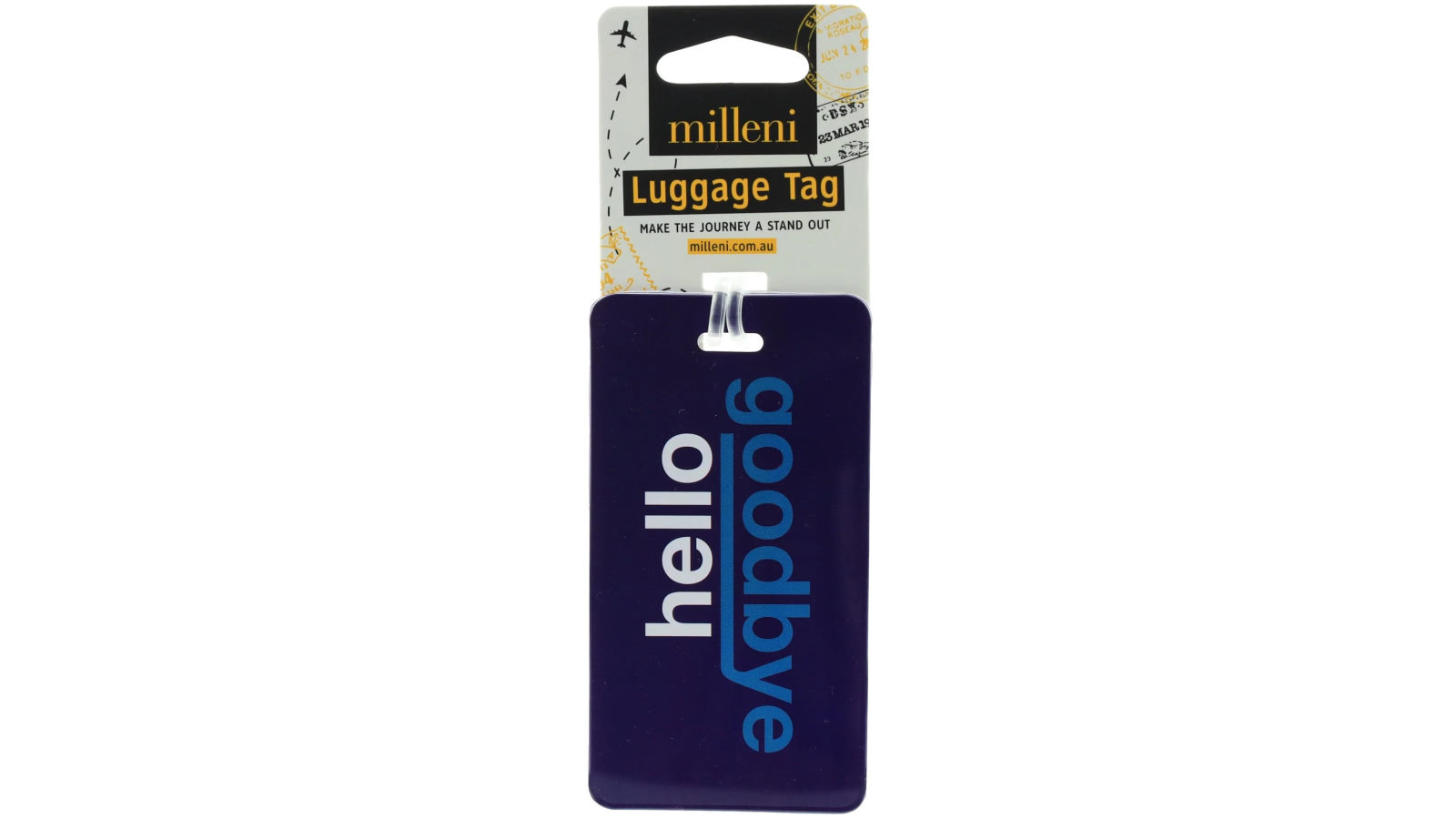 Milleni Travel Hello Luggage Tag