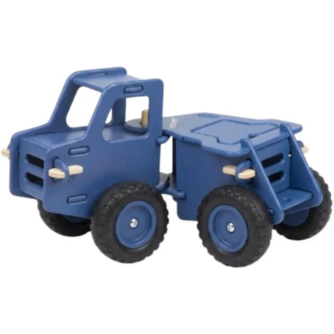 Moover Wooden Dump Truck - Blue