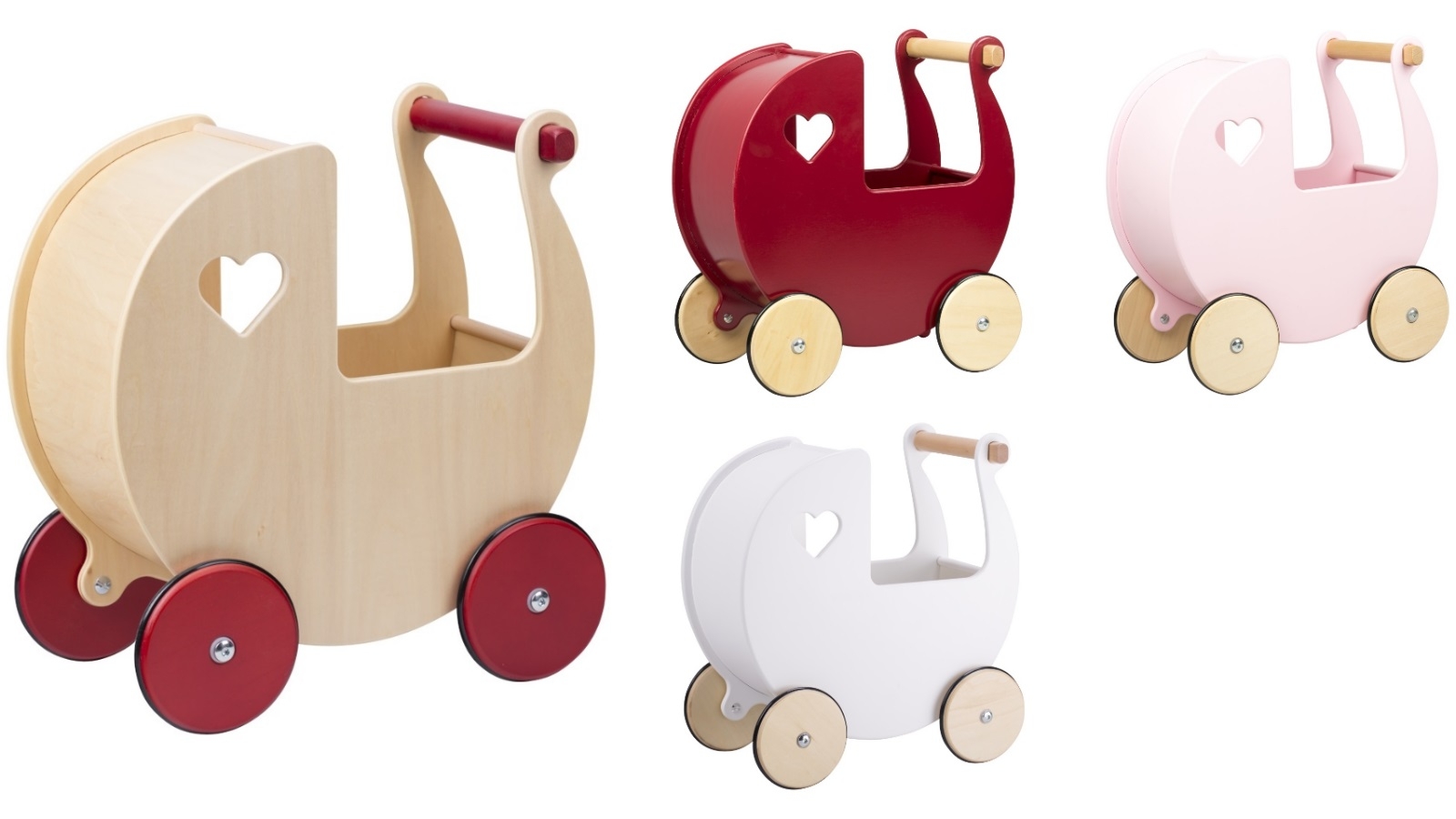 Moover Wooden Dolls Pram