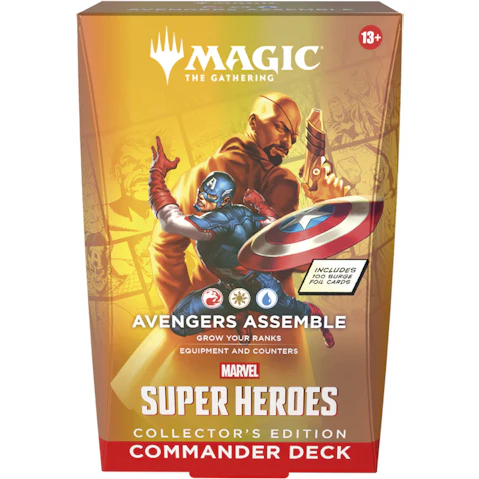 Magic The Gathering Marvel Super Heroes - Collector Commander Decks (Assorted Styles)