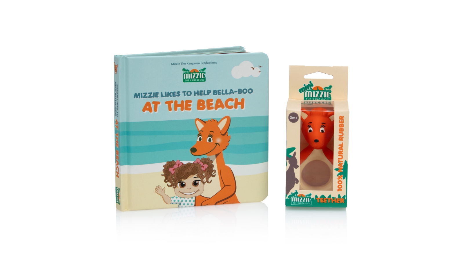 Mizzie Mini Reader Gift Set - At The Beach