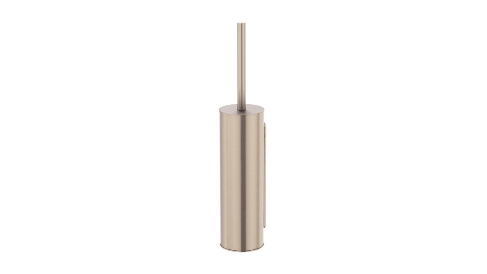 Meir Round Toilet Brush and Holder - Champagne