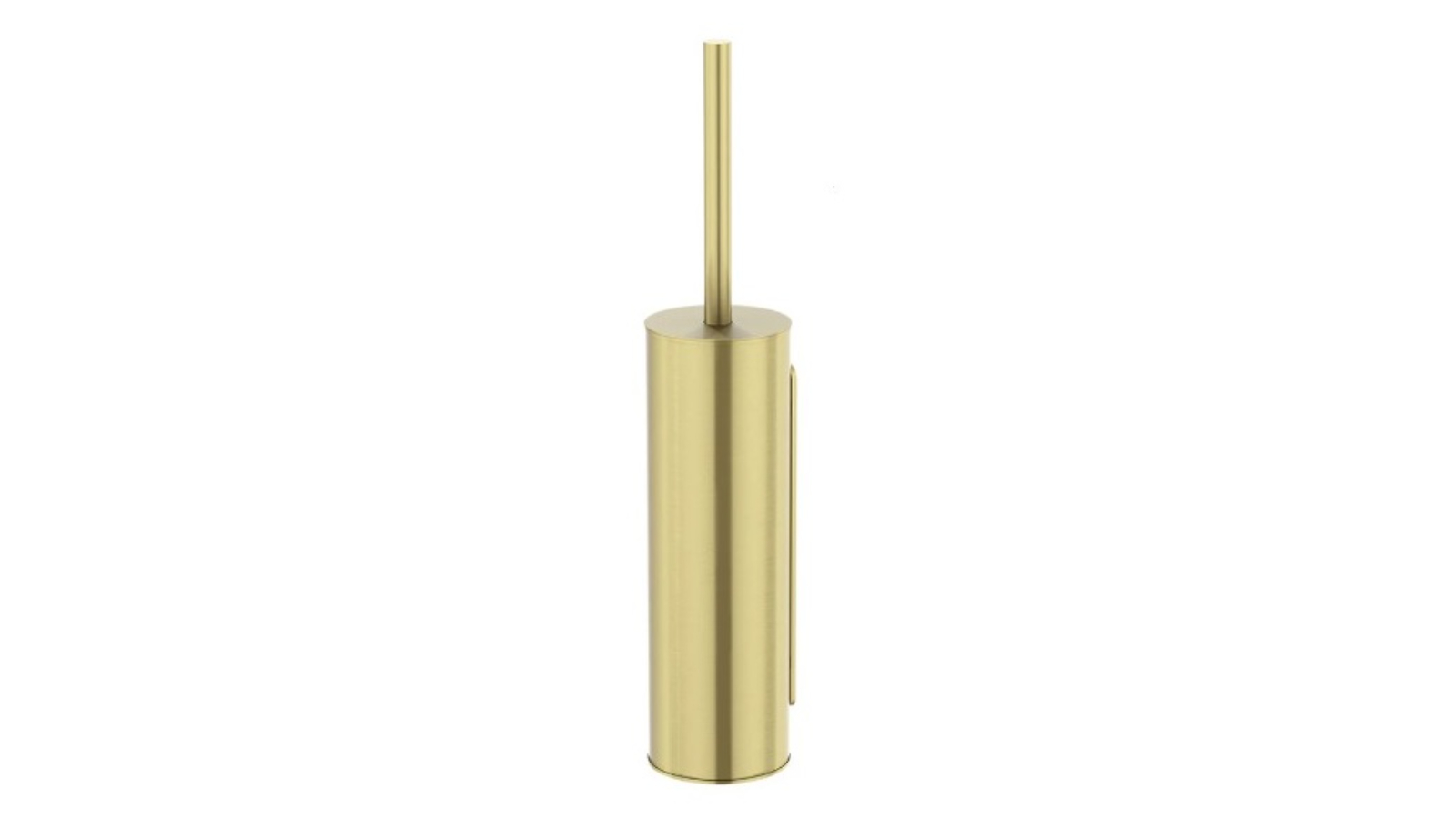 Meir Round Toilet Brush and Holder - Tiger Bronze