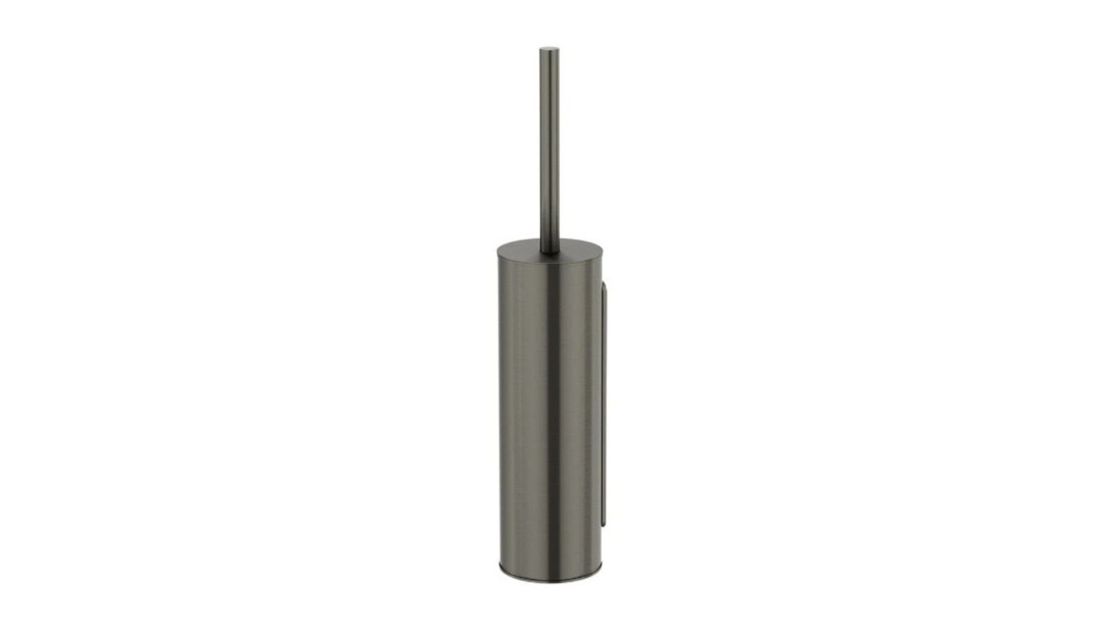Meir Round Toilet Brush and Holder - Shadow