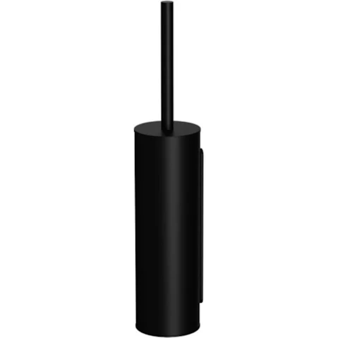 Meir Round Toilet Brush and Holder - Matte Black