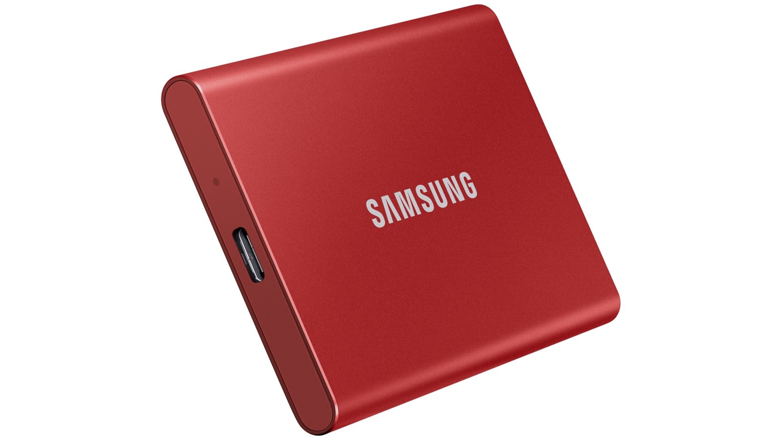 Samsung 1TB T7 Portable SSD (Metallic Red)