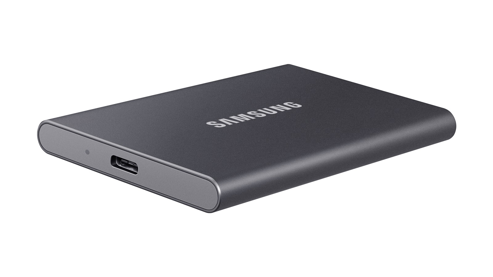 Samsung T7 USB 3.2 1TB Portable SSD - Titan Grey | Harvey Norman