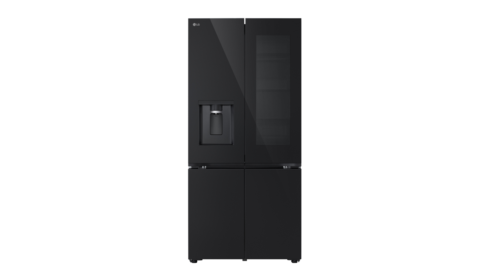 LG 576L InstaView French Door Fridge - Black