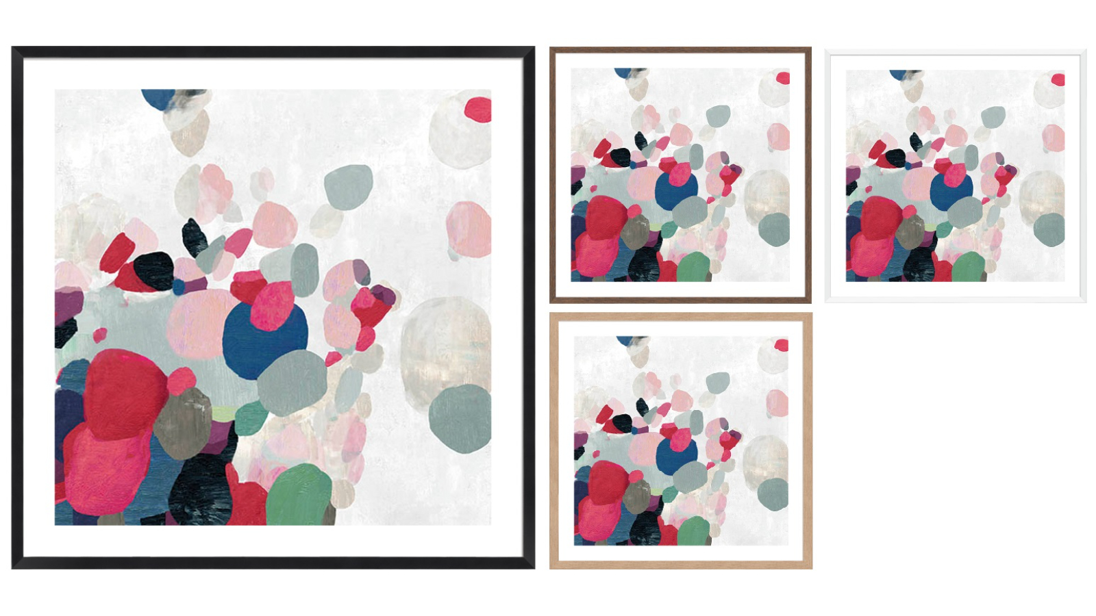 La Grolla Multi-Colorful I Frame Wall Art