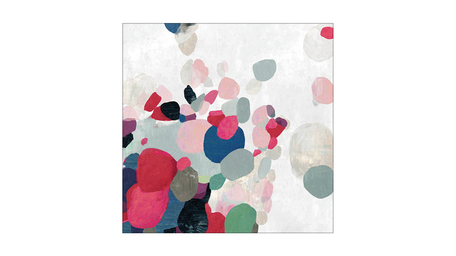 La Grolla Multi-Colorful I Unframed Canvas Wall Art