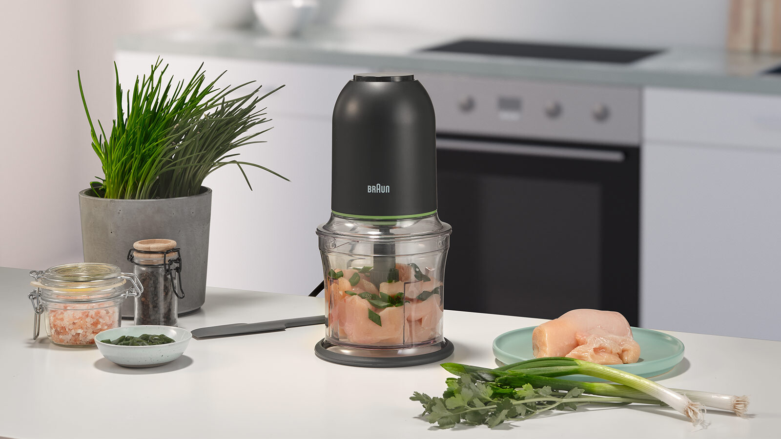 Braun MultiPractic 3 Chopper - Black | Harvey Norman
