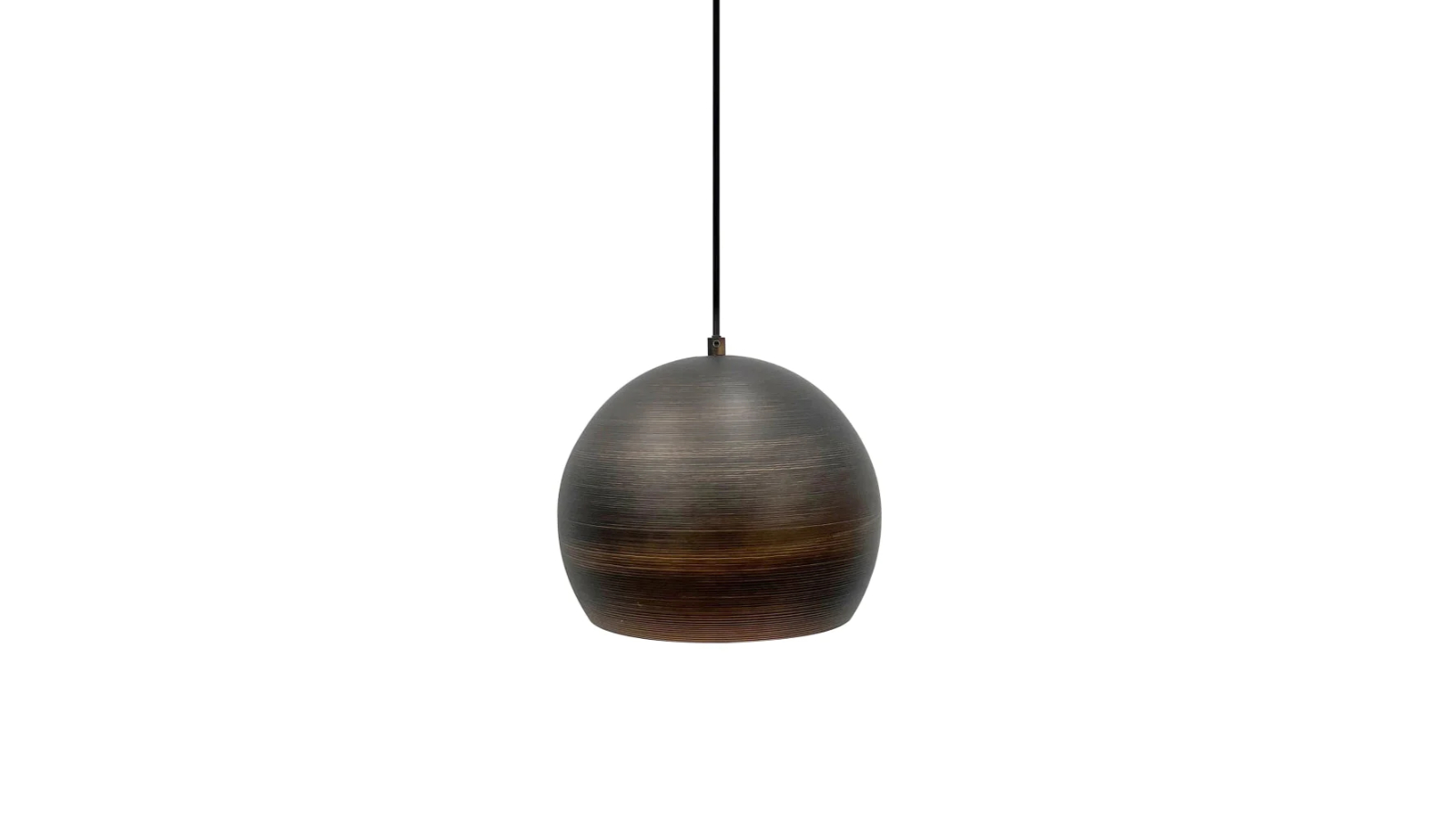 Sylvania Lighting Brown Dome Shape Asymmetrical Patterns Pendant Light