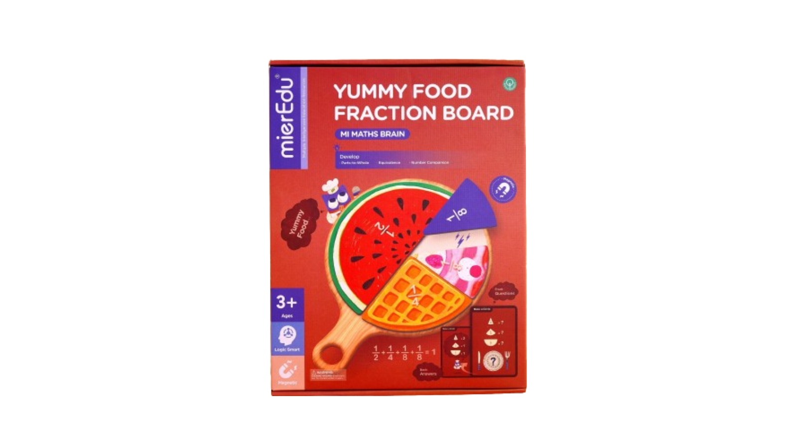 Jenjo Games Magnetic Learning Game - Fraction