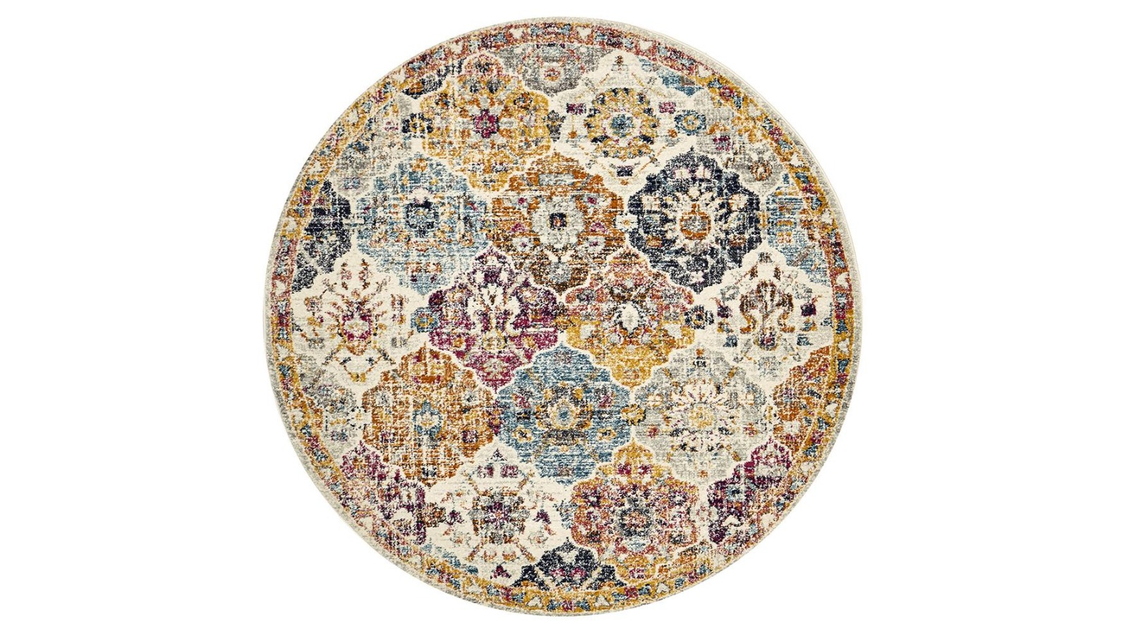 The Weave Studio Museva 861 Rust Round Rug