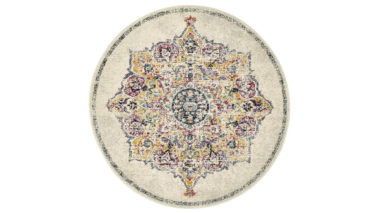 The Weave Studio Museva 864 Bone Round Rug