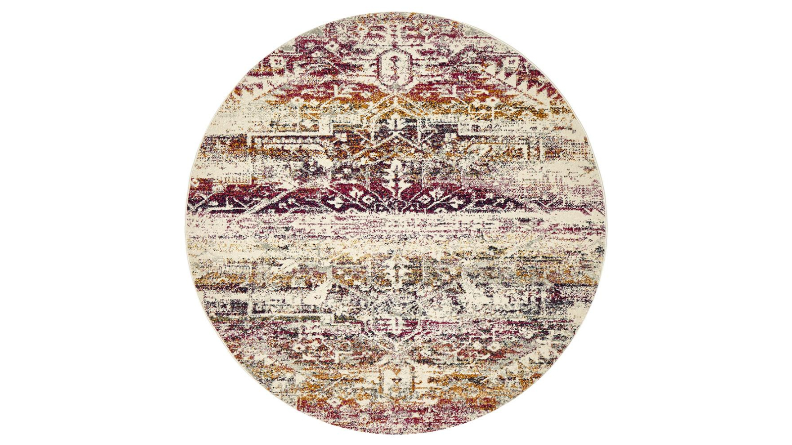 The Weave Studio Museva 865 Fuchsia Round Rug