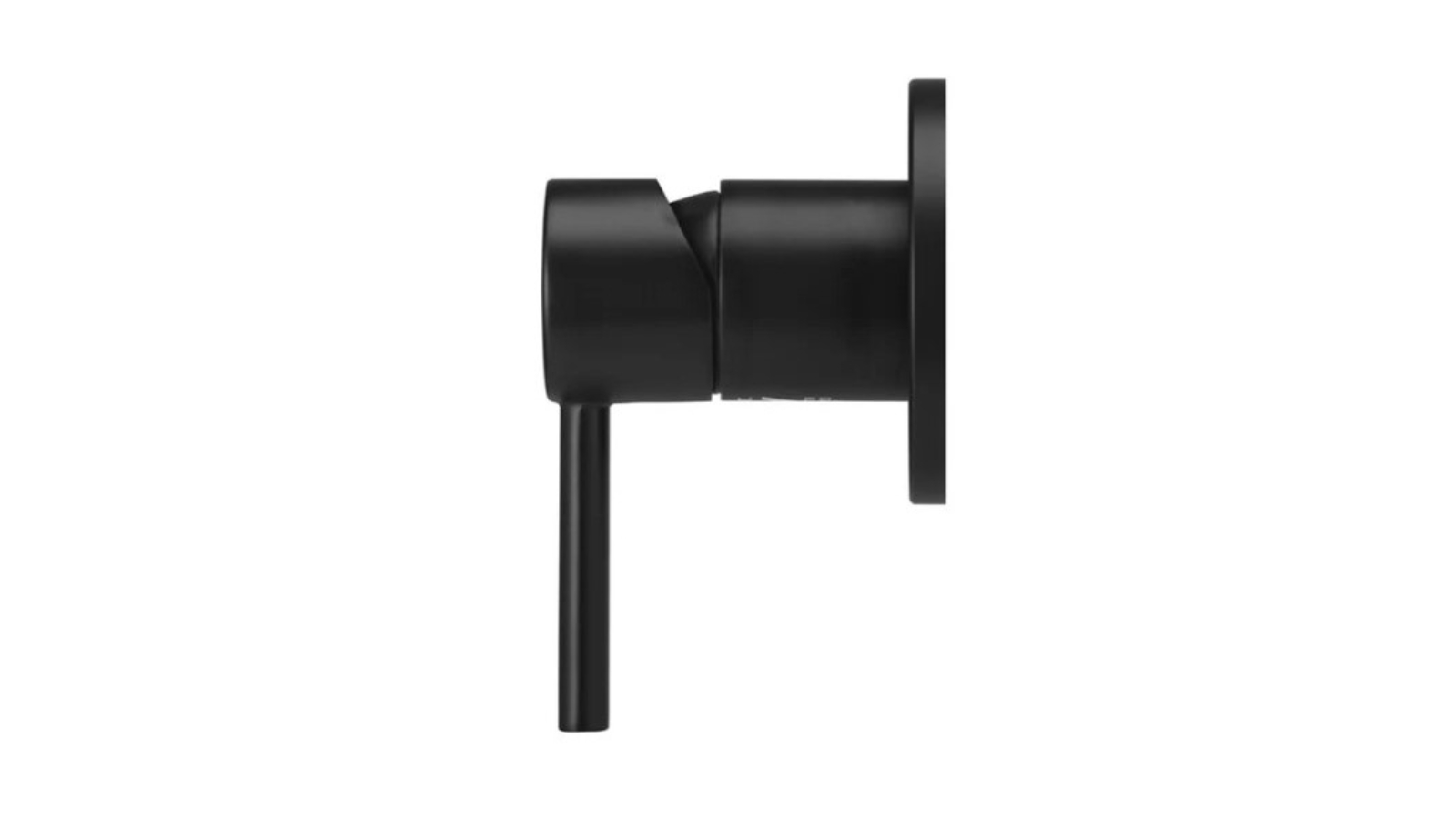 Meir Round Wall Mixer Trim Kit - Matte Black