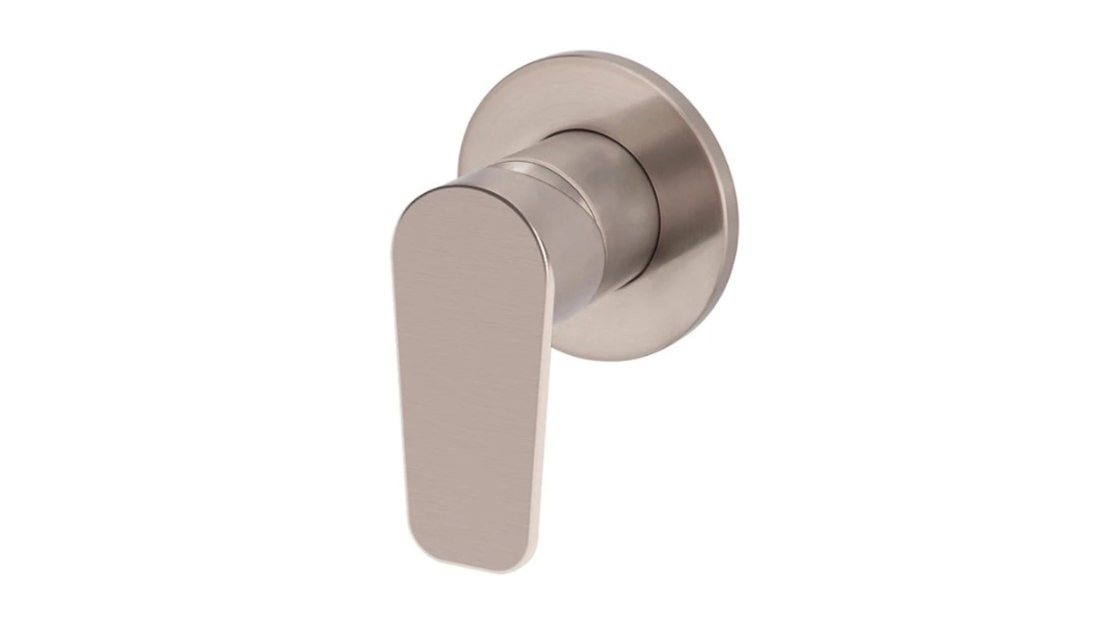 Meir Round Wall Mixer Paddle Handle Trim Kit - Champagne
