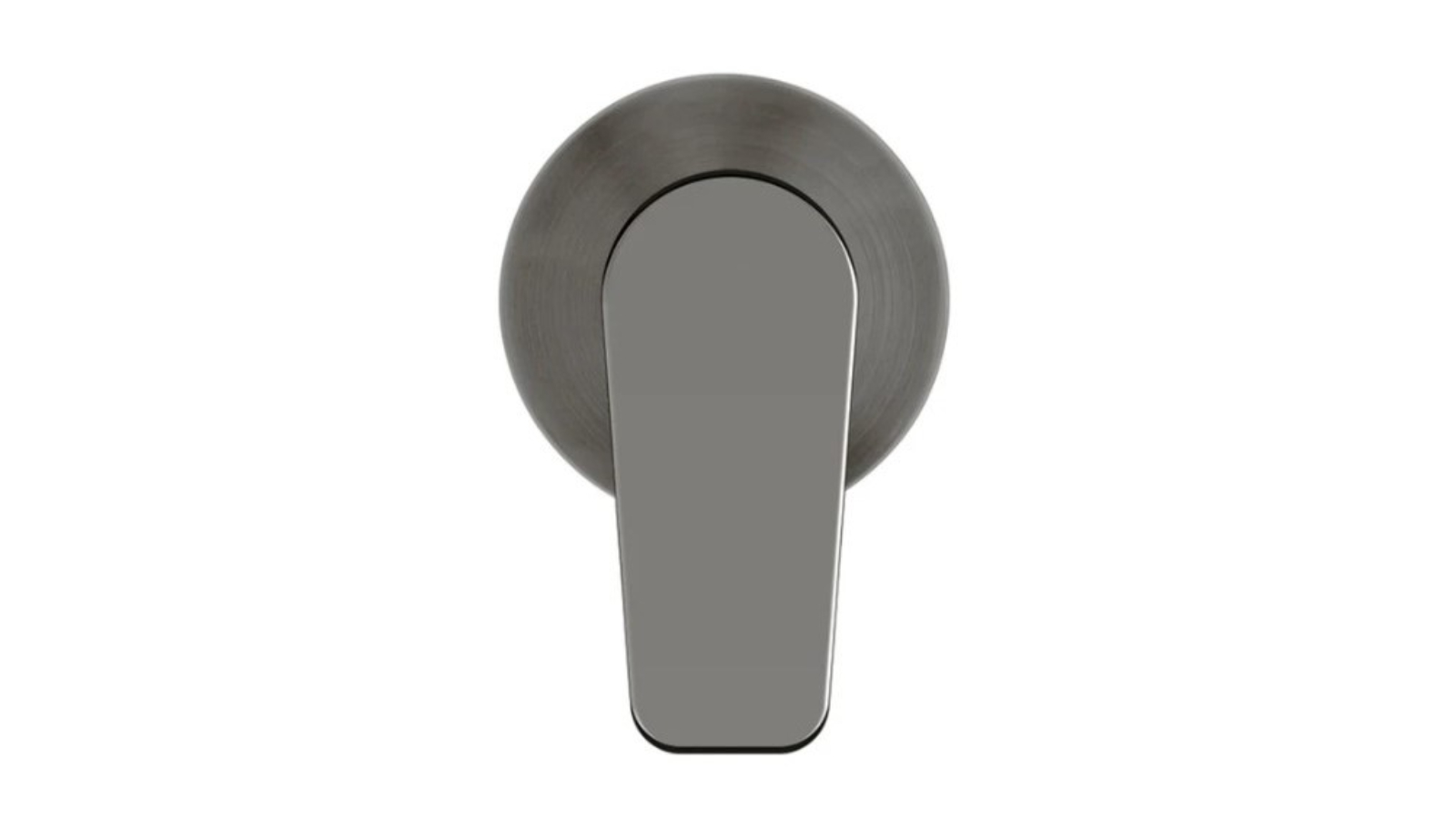 Meir Round Wall Mixer Paddle Handle Trim Kit - Shadow Gunmetal