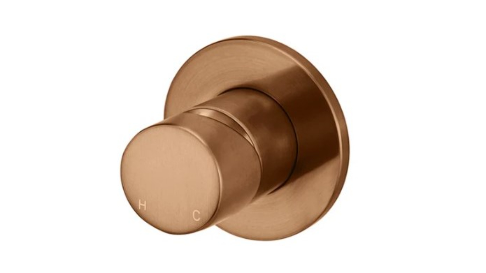 Meir Round Wall Mixer Pinless Handle Trim Kit - Lustre Bronze