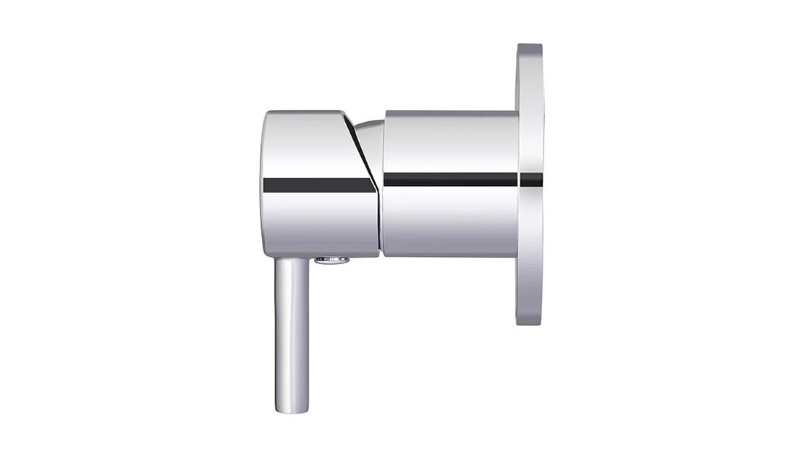 Meir Round Wall Mixer Short Pin Lever Trim Kit - Chrome
