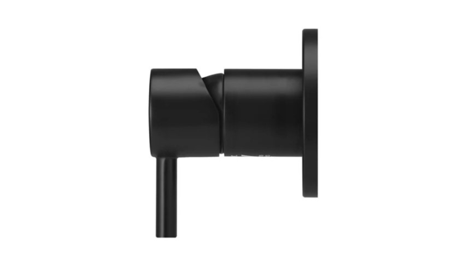Meir Round Wall Mixer Short Pin Lever Trim Kit - Matte Black