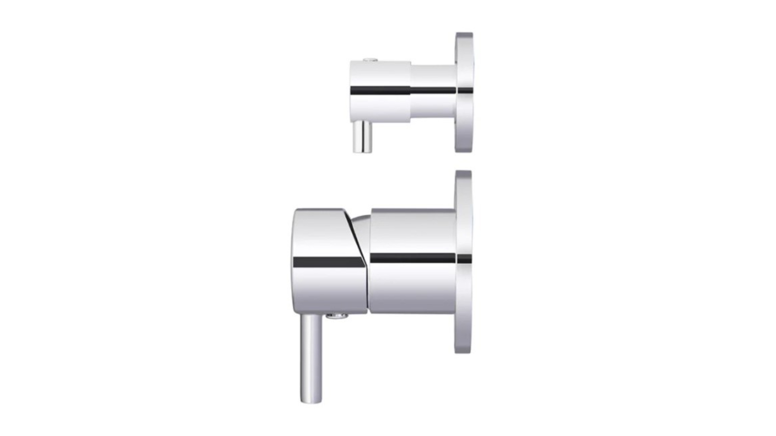 Meir Round Shower Mixer with Diverter Trim Kit - Chrome